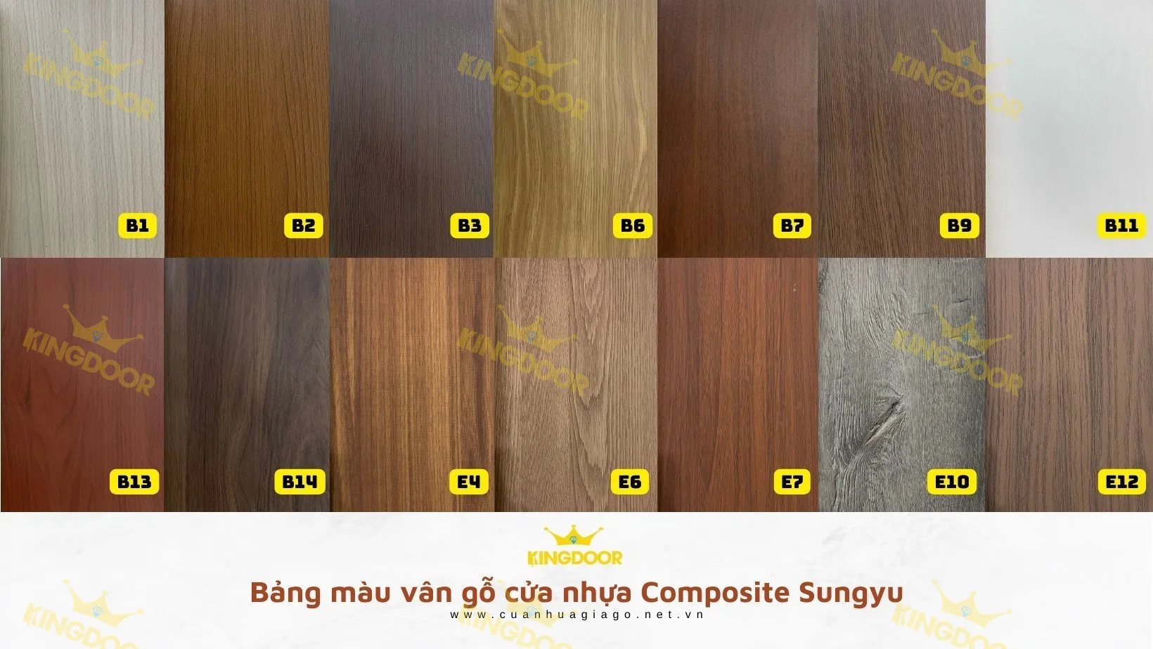 Giá cửa Composite tại Lâm Đồng