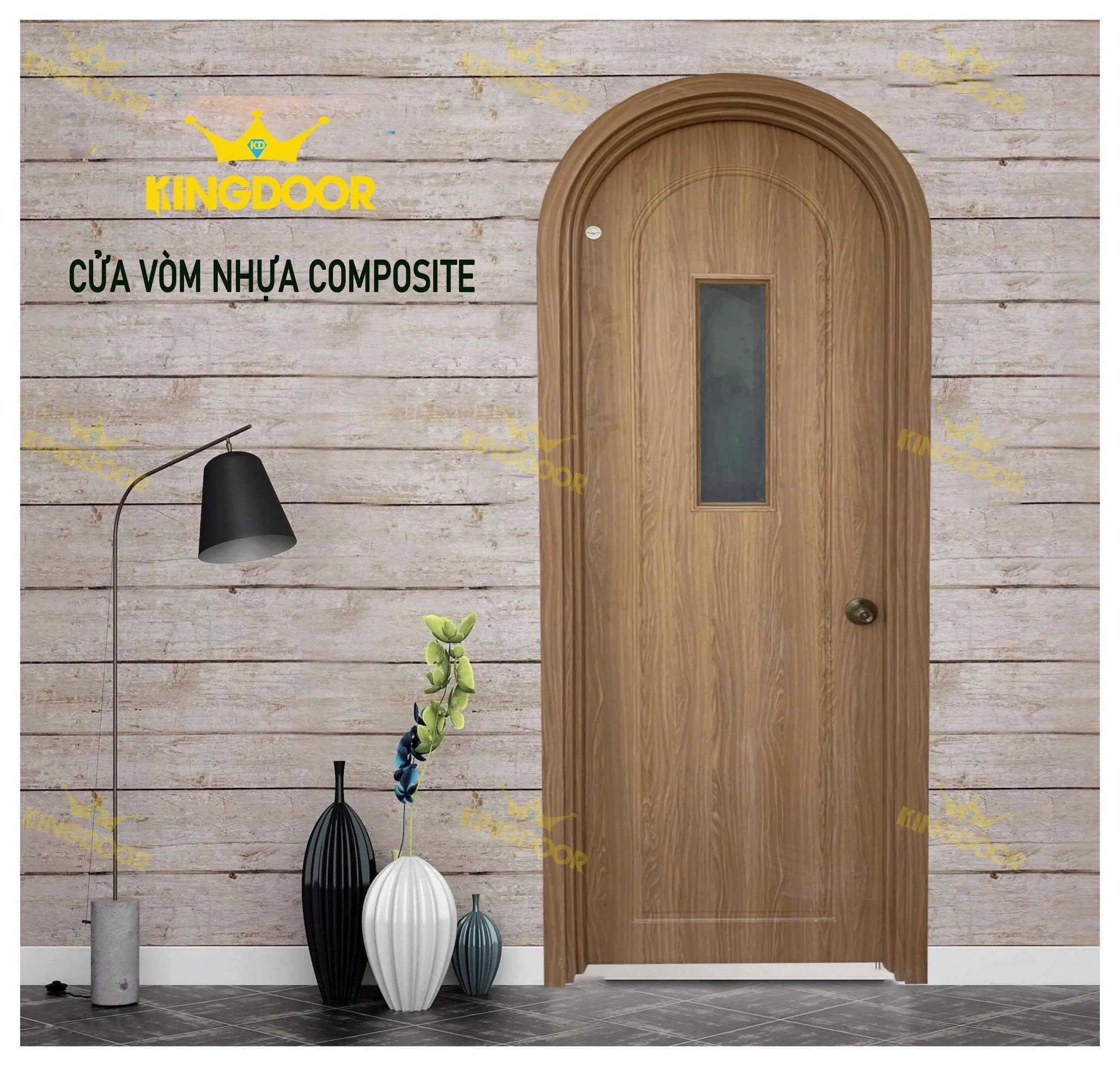 Giá cửa vòm Composite tại Kon Tum