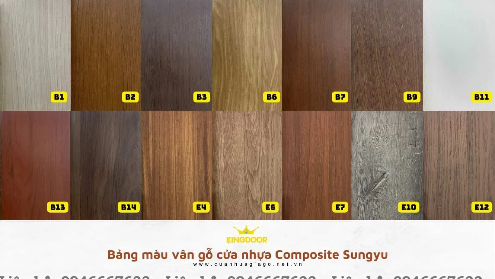 Giá cửa Composite tại Cần Thơ