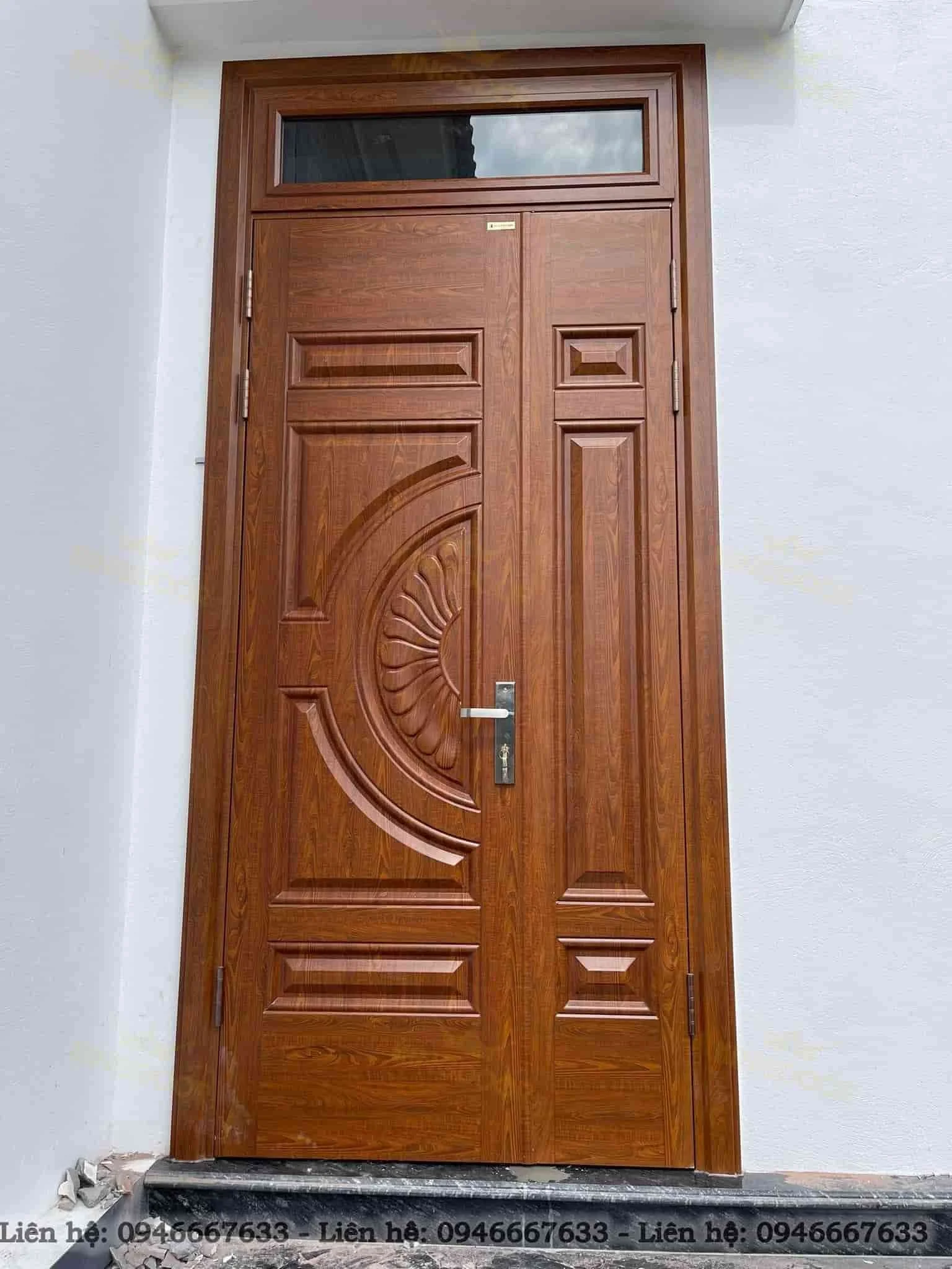Giá cửa thép vân gỗ tại Bạc Liêu