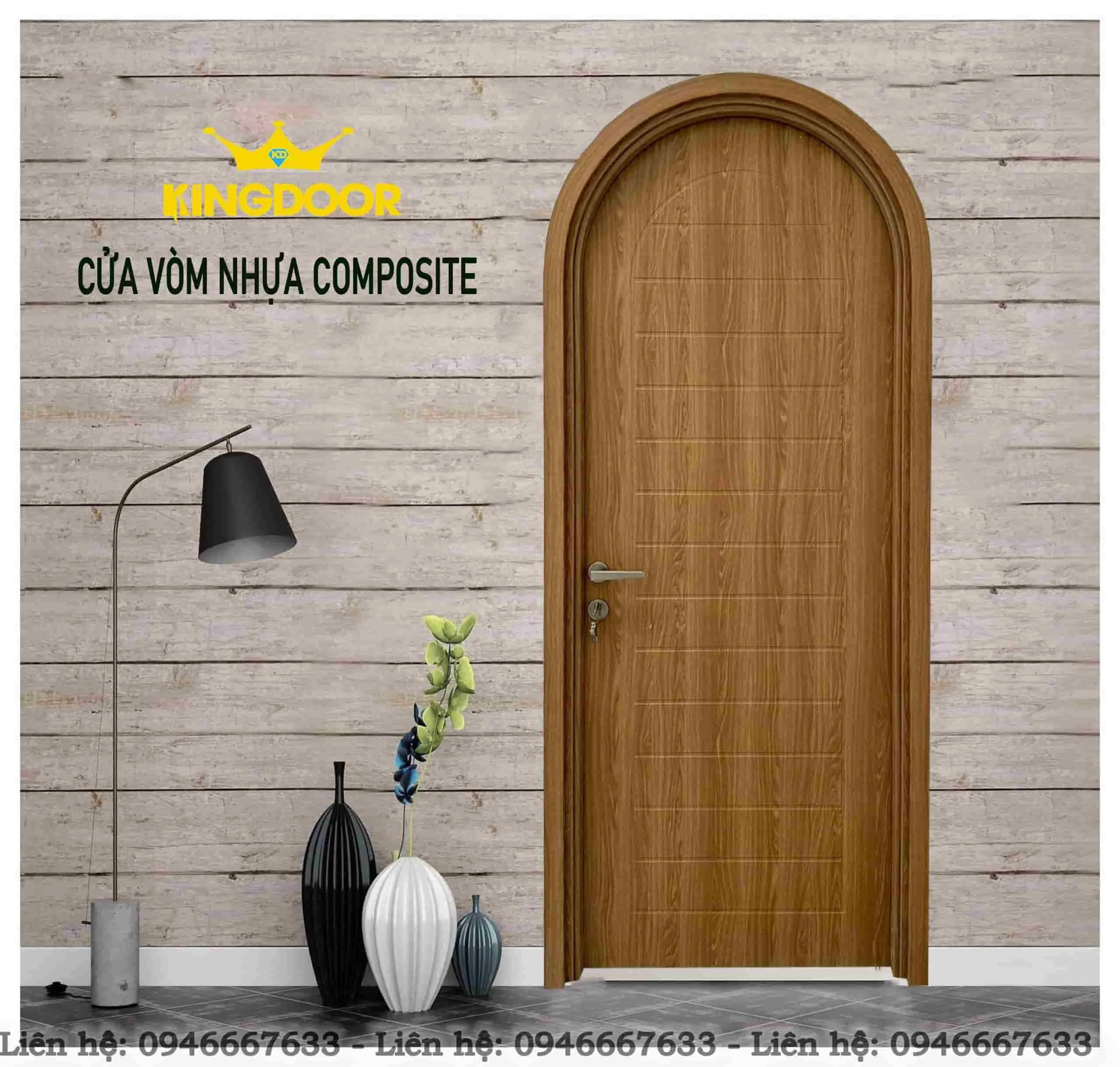 Giá cửa vòm Composite tại Bình Thuận