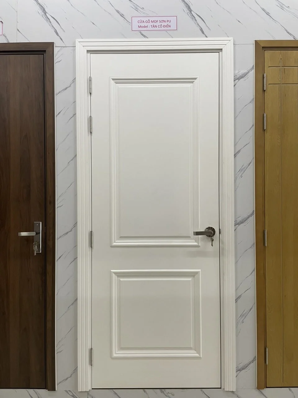 Báo giá cửa gỗ công nghiệp 