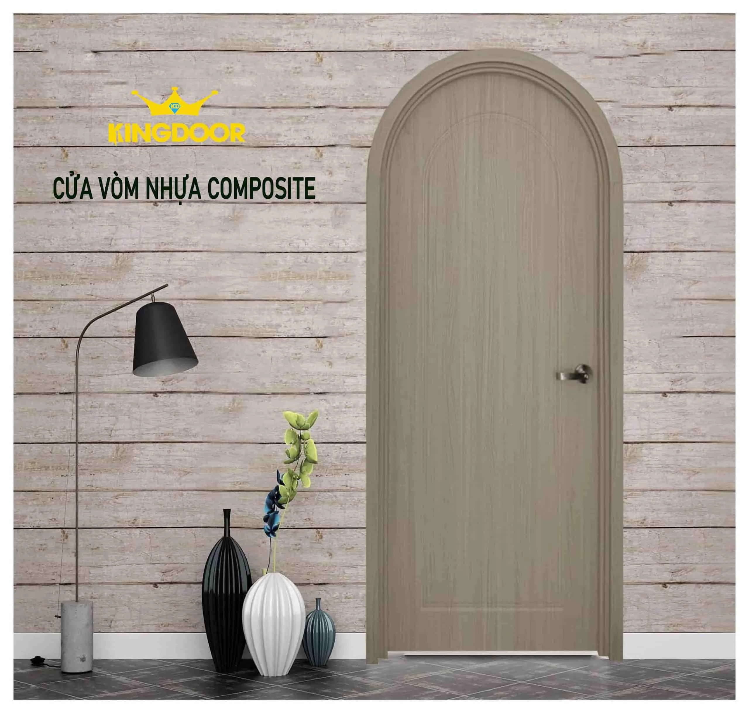Giá cửa vòm Composite Nha Trang/