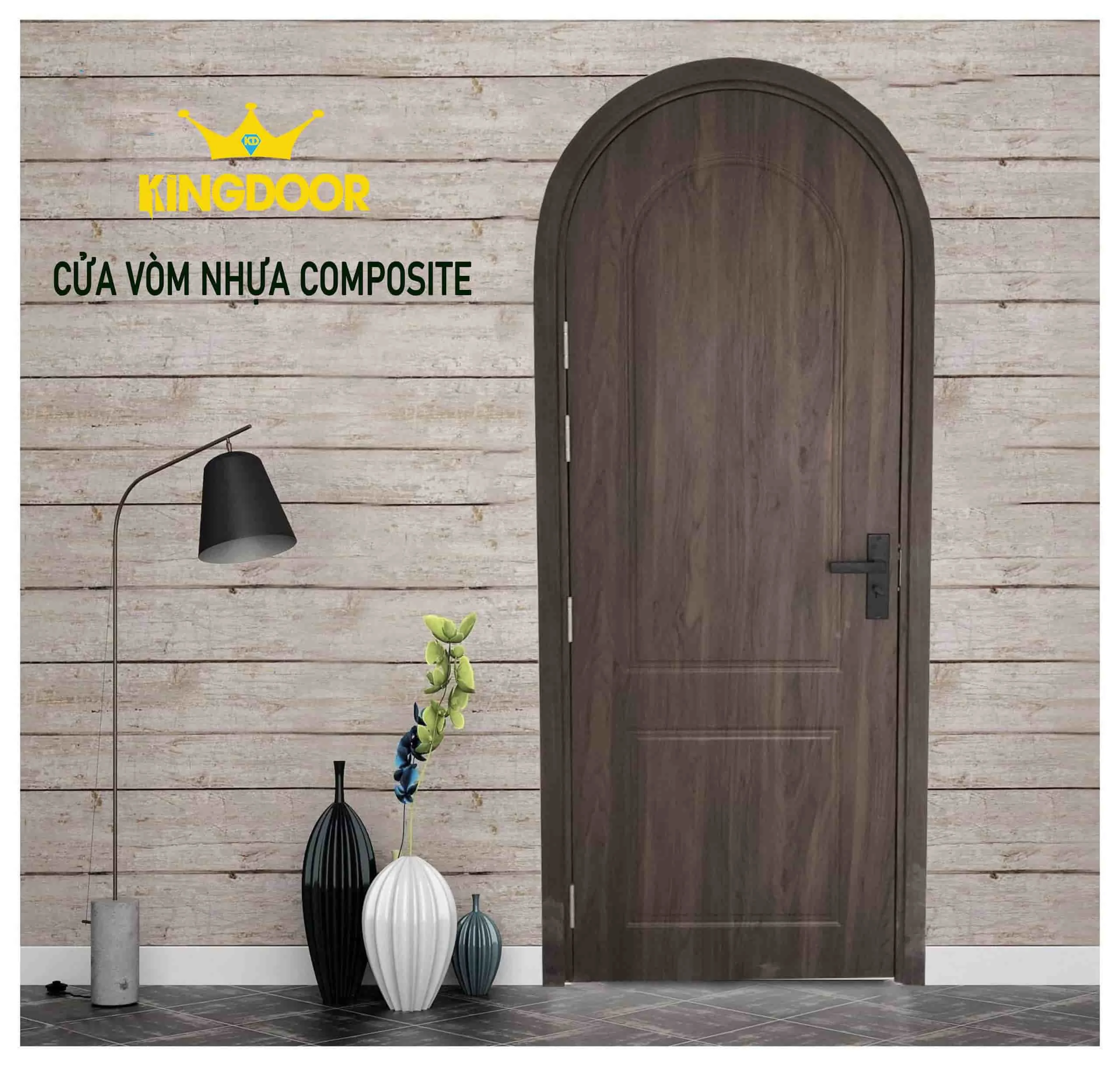 Giá cửa vòm Composite Nha Trang/