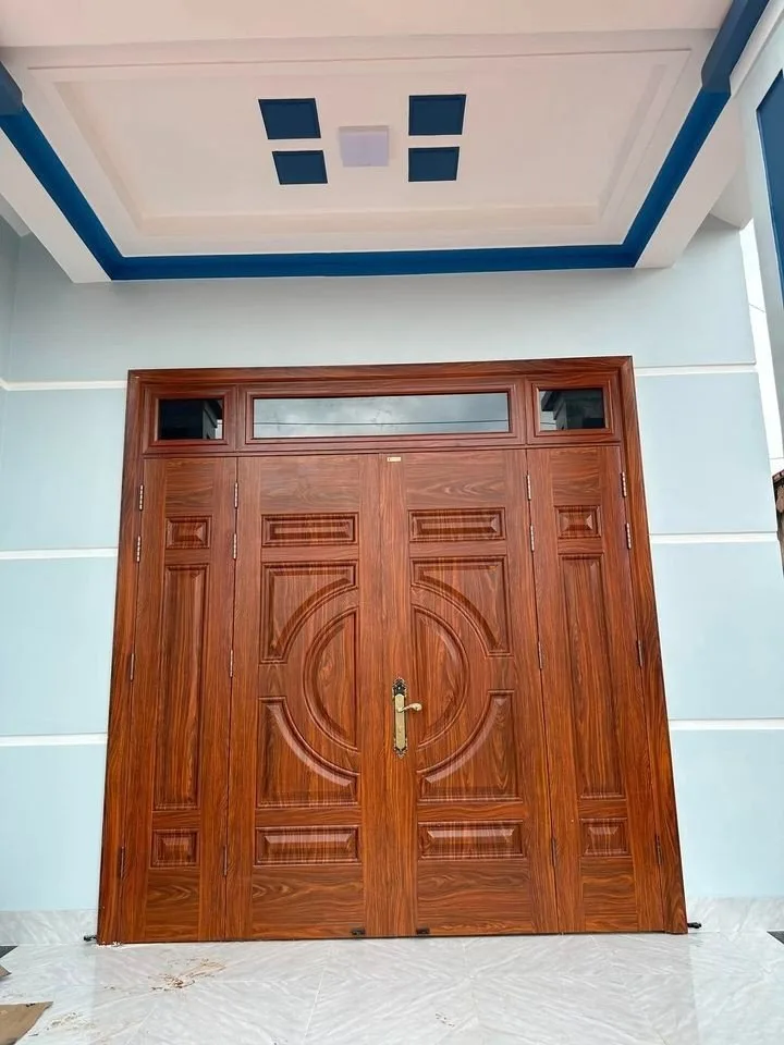 Giá cửa thép vân gỗ tại Bến Tre