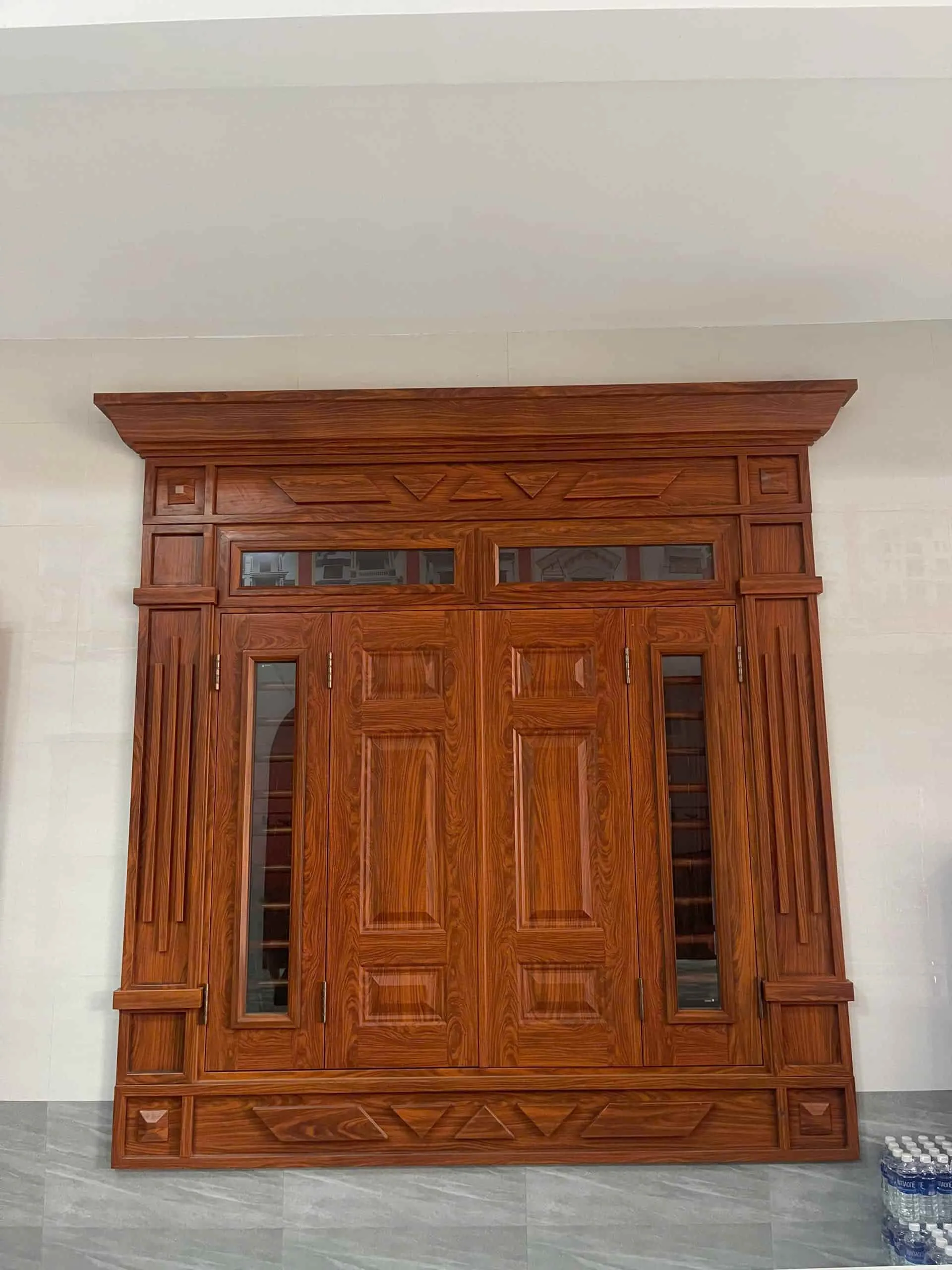 Cửa thép vân gỗ tại Đồng Tháp